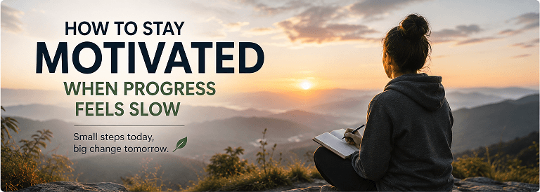 How to Stay Motivated When Progress Feels Slow
