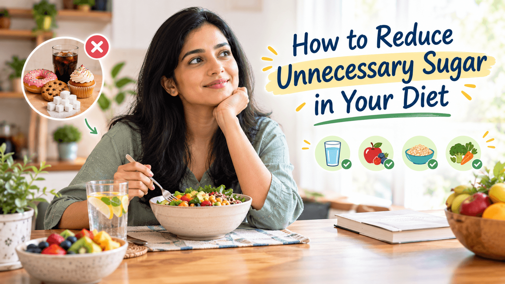 How to Reduce Unnecessary Sugar in Your Diet