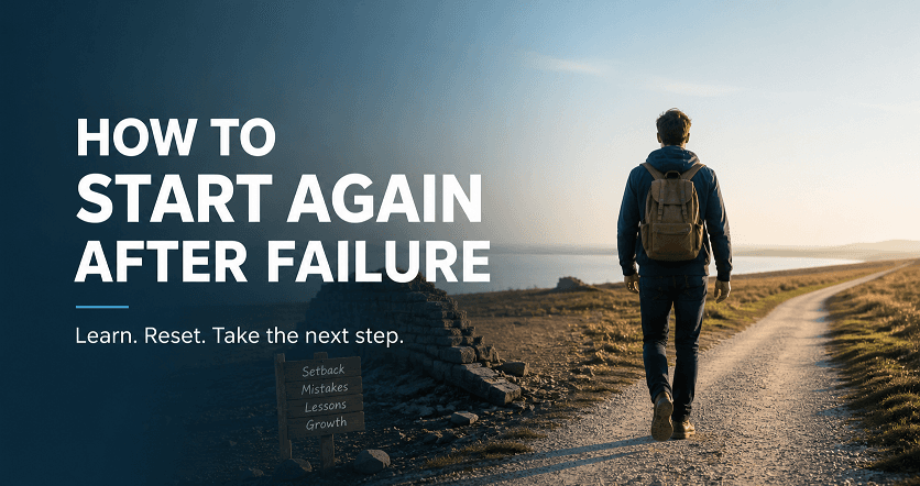 How to Start Again After Failure