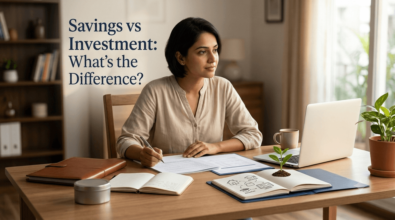 Savings vs Investment: What’s the Difference?