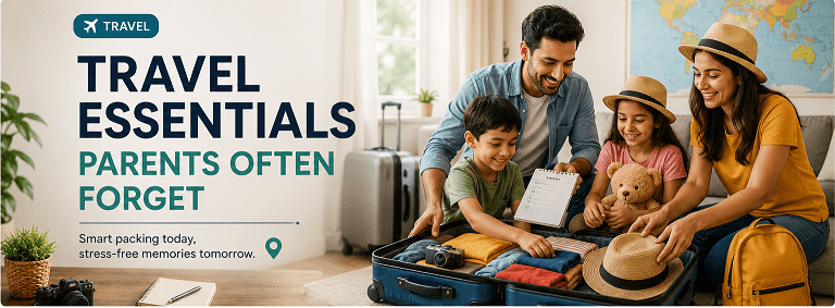 Travel Essentials Parents Often Forget