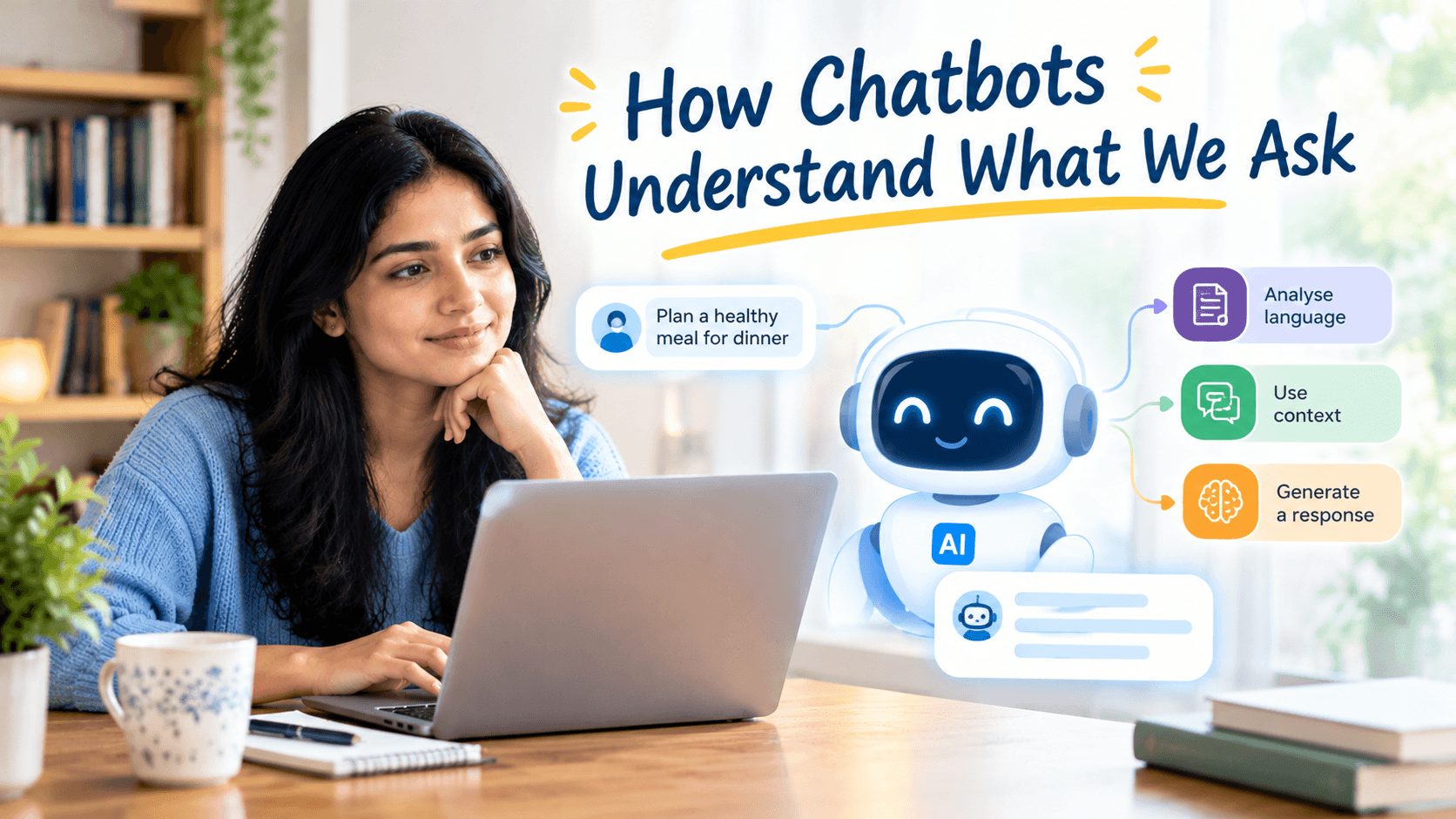 How Chatbots Understand What We Ask