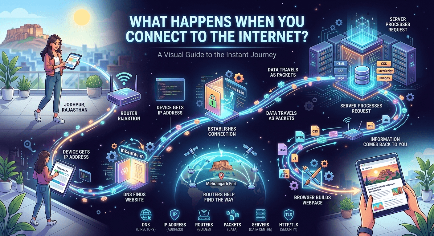 What Happens When You Connect to the Internet?
